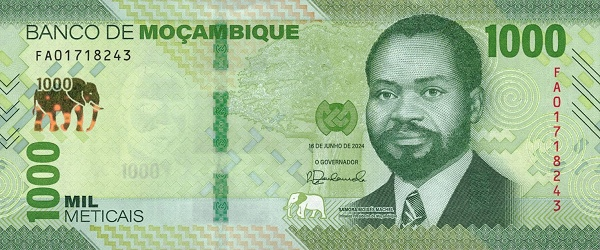 (502) ** PNew (PN160) Mozambique - 1000 Meticais (2024)